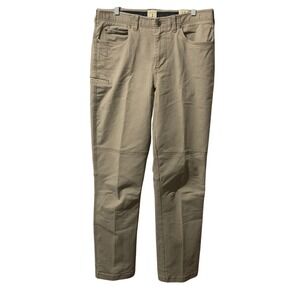 Red Head Brand Mens Khaki Canvas Cargo Pants 34x34 Work Utility Outdoor Flaw‎